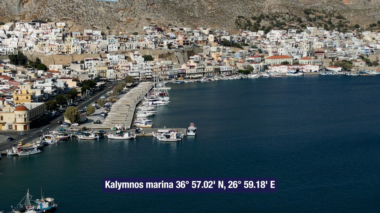 Kalymnos port and Marina- Visual Pilot