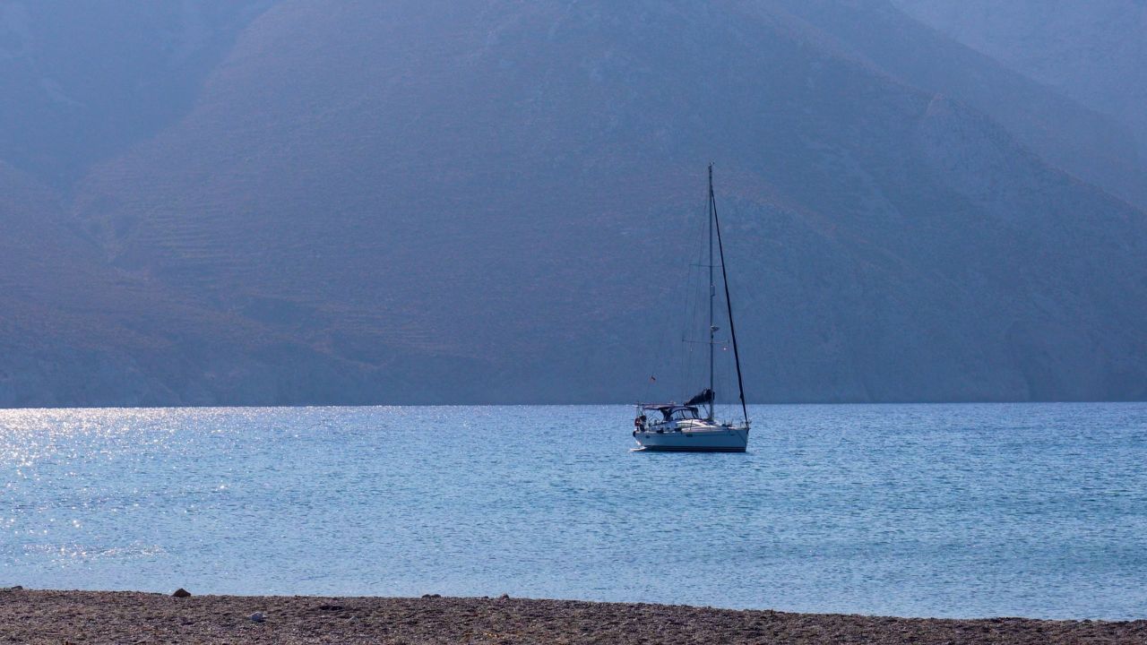 Eristos Bay Tilos Island Greece