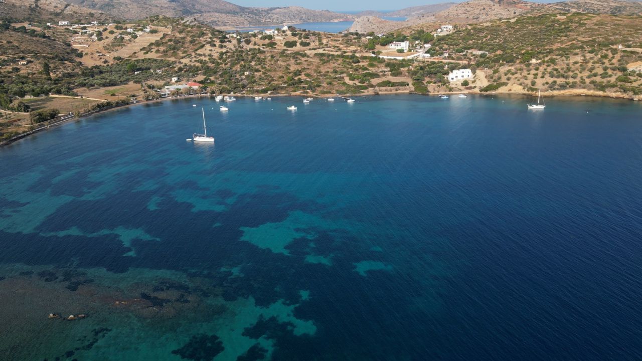 North Coast of Leros Island, Dodecanese, Greece