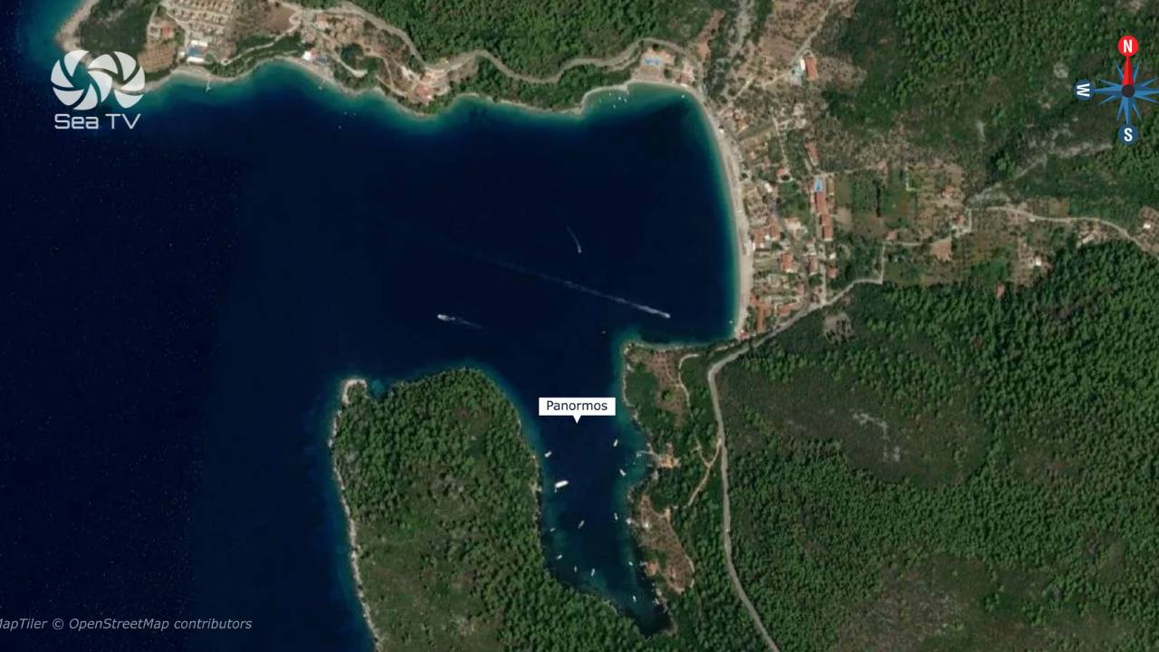 Limnonari Beach best anchorages Skopelos greece